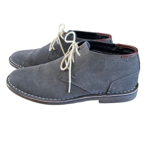 Kenneth Cole Reaction Gray Suede Chukka Boot Size 10 main image 4